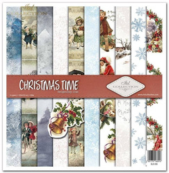 ITD COLLECTION Setz 11Stk 30x30cm Scrapbooking Papier - Christmas Time