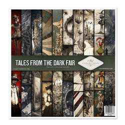 ITD COLLECTION Setz 11Stk 30x30cm Scrapbooking Papier - Tales from the Dark Fair