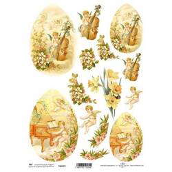 ITD Etikettenset SCRAPBOOKING - TAG-122 Ostern