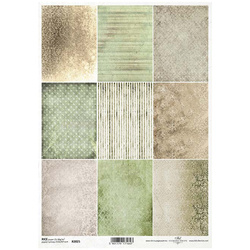 ITD Reispapier Decoupage Bastelpapier R2025 - Erde, Hintergründe, Tapeten, Muster