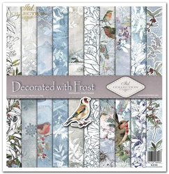 ITD Set 11 Stk 31x32cm einseitig Scrapbooking Papier 200g, Decorated with frost