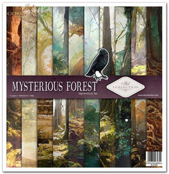 ITD Set 11 Stk 31x32cm einseitig Scrapbooking Papier 200g, Mysterious Forest