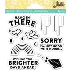 JILLIBEAN SOUP Stempel Motivstempel Clear StampStempe - Hang N There