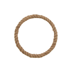 Jute-Schnur Girlande Kreis - 21.5cm