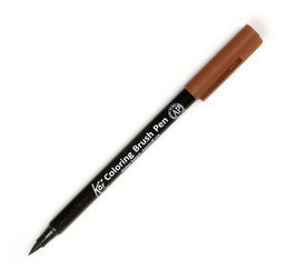 KOI Coloring Brush Pen - Braun #12