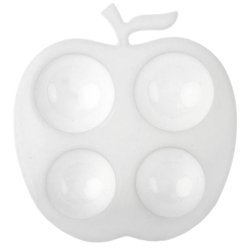 Kunststoff-Malpalette Apfel - 8,5 cm