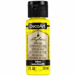 Lederfarbe DECOART Stylin gelb 59ml