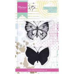 MARIANNE DESIGN Gummistempel Motivstempel - Tiny's butterfly 1 Schmetterling