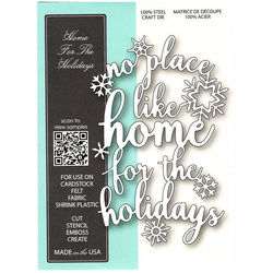 MEMORY BOX Stanzformen Set Stanzschablone Scrapbooking Die Cut, Home for the Holidays