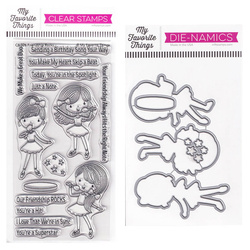 MFT Basteln Scrapbooking Klar Stempel Stamps Clearstam, Friendship Rocks CS-326