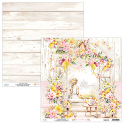 MINTAY 30x30cm doppelseitig Scrapbooking Craft Papier 240g - Blossom Serenity 02