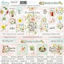MINTAY Craft AUFKLEBER Dekor Stickers Scrapbooking 500g, Beauty in Bloom ENG
