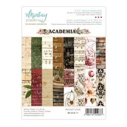 MINTAY Set  24 Blatt 15x20 doppelseitig Scrapbooking Papier - Academia