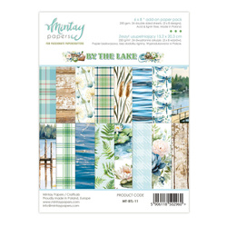 MINTAY Set  24 Blatt 15x20 doppelseitig Scrapbooking Papier - By The Lake