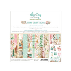 MINTAY Set 24Stk 15x15cm doppelseitig Scrapbooking Papier 240g - In My Craftroom