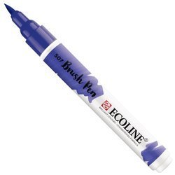 Marker ECOLINE BRUSHPEN -  ultramarine violet 507 Ultramarinviolett