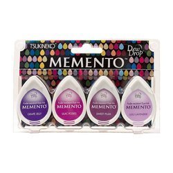 Memento Dew Drop -Tinten - Set Juicy Purples - Tsukineko