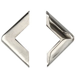 Metallecke für Alben - nickel - 16 mm - 1 Stück PS16 