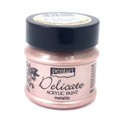 Metallic-Farbe Delicate - PENTART - rose gold / rose gold 50ml