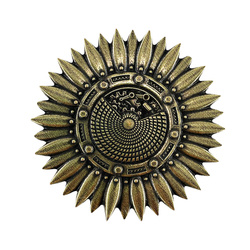 Metallverzinkte Dekoration - Sonnenblume