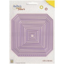 NELLIES Stanzform Präge Stanzschablone Scrapbooking Cutting Die Rahmen Album 116