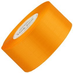 Orangefarbenes Satinband 50mm - 32mb