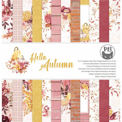 P13 Set 12 Blatt 30,5x30,5cm doppelseitig Scrapbooking Papier 240g, Autumn