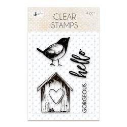 P13 Transparent Stempeln Set Motivstempel Clear Stamps, Awakening 01