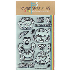 PAPER SMOOCHES Transparent Stempel Motivstempel Clear Stamp - Chubby Chum Pals Tiere