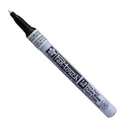 PEN-TOUCH Stift fein weiß 1mm - weiß