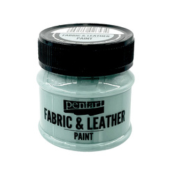 PENTART - Farbe für Textil und Leder 50 ml  - Landblau