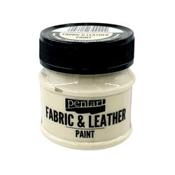 PENTART - Farbe für Textil und Leder - 50 ml  beige