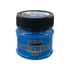 PENTART - Farbe für Textil und Leder 50 ml - blau