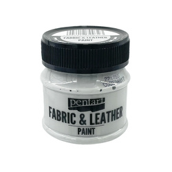 PENTART - Farbe für Textil und Leder 50 ml - grau