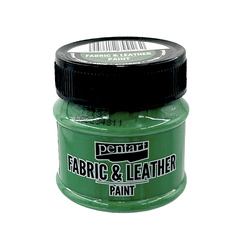 PENTART - Farbe für Textil und Leder - grün 50 ml