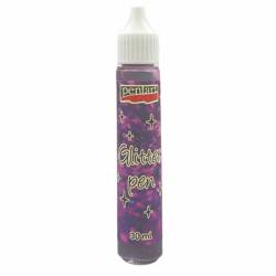 PENTART - Glitzerstift Konturierung - Glitter pen - violett/purple 30ml