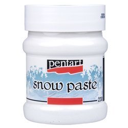 PENTART Grobkörnige Schnee Paste Snow Paste 230ml, 1918