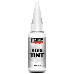 PENTART - Harz-Tönung - Resin Tint - matt weiß/weiß matt 20ml