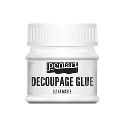 PENTART - Kleber und Lack für Decoupage ultramatt Serviettentechnik 50ml