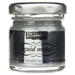 PENTART - Liquid metal - Flüssigmetall - Silber