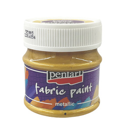 PENTART - Metallic-Stofffarbe - Fabric Paint 50ml - gold