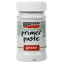 PENTART Primer Paste Gesso Grundierung Decoupage weiß 100ml, 20761