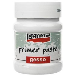 PENTART Primer Paste Gesso Grundierung Decoupage weiß 230ml, 20763