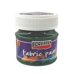 PENTART Stoffmalfarbe - Fabric Paint 50ml - Piniengrün