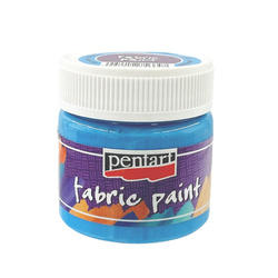 PENTART Stoffmalfarbe - Fabric Paint 50ml - hellblau