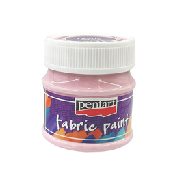 PENTART Stoffmalfarbe - Fabric Paint 50ml - rosa