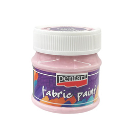PENTART Stoffmalfarbe - rosa 50 ml
