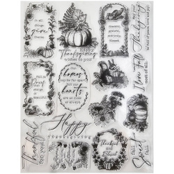 PRIMA -  Transparenter Stempel  CLEAR STAMP - Fall Sweet Fall