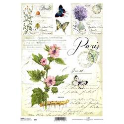 Papier decoupage A4 SOFT ITD-S334, świąteczny