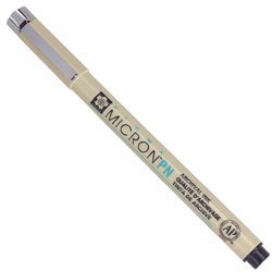 Pigma Micron PN Thin Pen - Schwarz - Schwarz